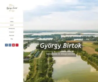 Gyorgybirtok.hu(György Birtok) Screenshot