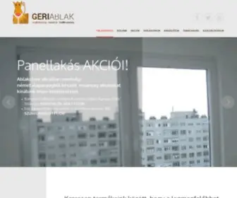 Gyoriablak.hu(Geri Ablak) Screenshot