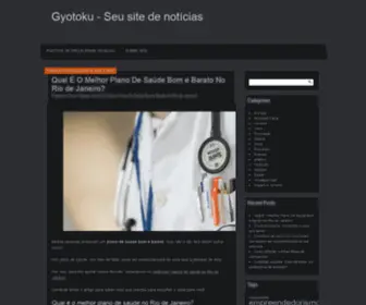 Gyotoku.com.br(Seu site de notícias) Screenshot