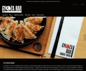 Gyozabar.ca(Gyoza Bar) Screenshot