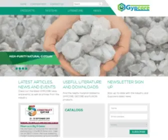 GYpcore.com(Global Gypsum Board Co LLC Salalah FZN) Screenshot