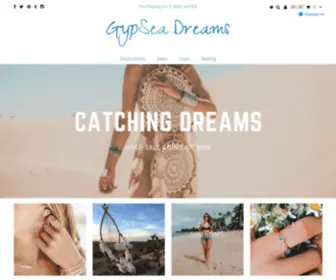 GYpseadreams.com(GypSea dreams) Screenshot