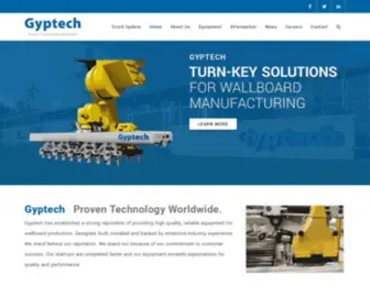 GYpsumtechnologies.com(Gyptech) Screenshot