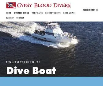 GYPSYblooddive.com(Gypsy Blood Divers) Screenshot