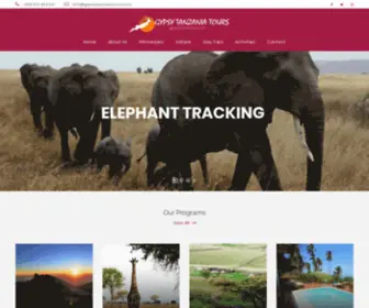 GYPSytanzaniatours.com(Gypsy Tanzania Tours) Screenshot