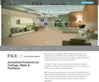 GYptechsystems.com(Acoustic Wall Panels) Screenshot