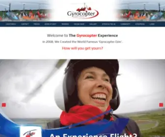 Gyrocopterexperience.com(The Gyrocopter Experience) Screenshot