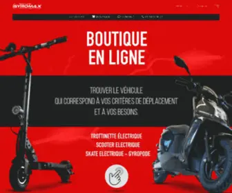 Gyromax.fr(Trottinette électrique) Screenshot