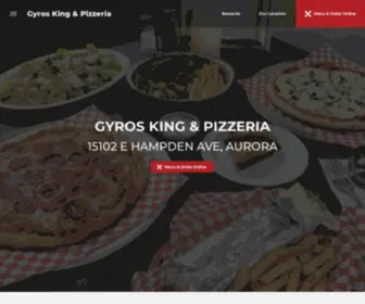 Gyroskingaurora.com(My Restaurant) Screenshot