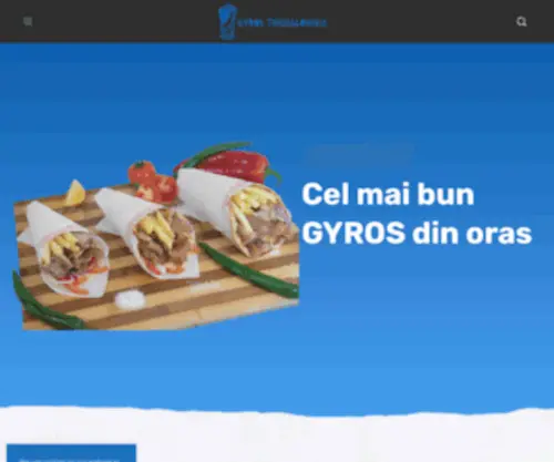 Gyrosthessalonikis.ro(Gyros Thessalonikis) Screenshot