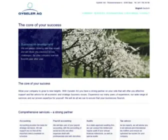 Gyseler.ch(Gyseler AG) Screenshot