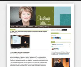 GYslainedesrosiers.com(GYslainedesrosiers) Screenshot