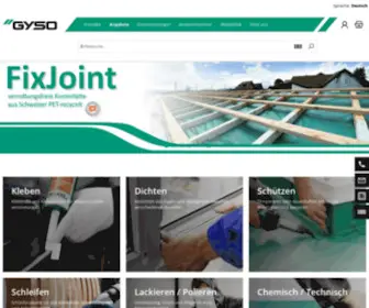 Gyso.ch(GYSO AG) Screenshot