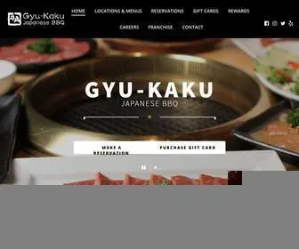 Gyu-Kaku.com(Gyu-Kaku Japanese BBQ) Screenshot