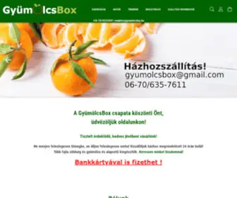 Gyumolcsbox.hu(Zöldség) Screenshot