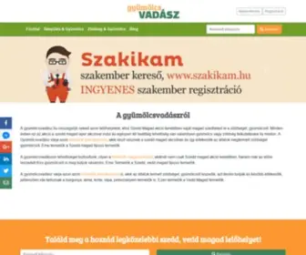 Gyumolcsvadasz.hu(Szedd magad lelőhelyek) Screenshot