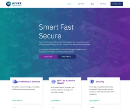 Gyver.com(Home) Screenshot