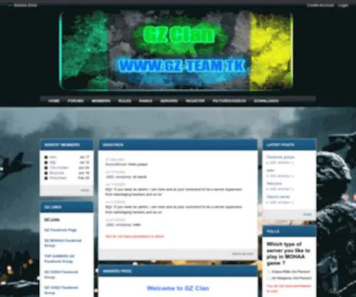 GZ-Team.tk(GZ Team) Screenshot