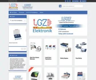 GZ.com.tr(GZ Elektronik) Screenshot