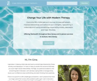 GZMtherapy.com(Gina Zippo) Screenshot