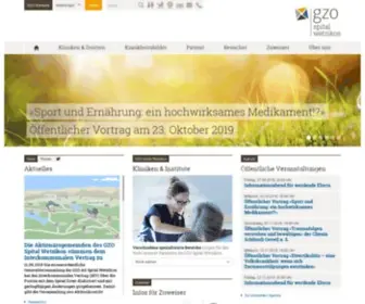 Gzo.ch(GZO Spital Wetzikon) Screenshot