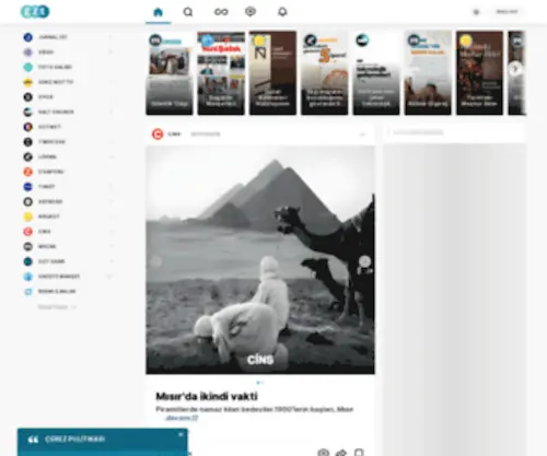 GZT.com(Yeni nesil sosyal içerik platformu) Screenshot