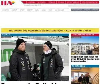 H-A.no(Hamar Arbeiderblad) Screenshot