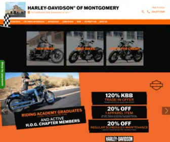 H-Dmontgomery.com(Harley) Screenshot