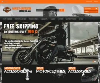 H-Dsieblamalaga.com(Concesionario y Tienda Online Custom) Screenshot