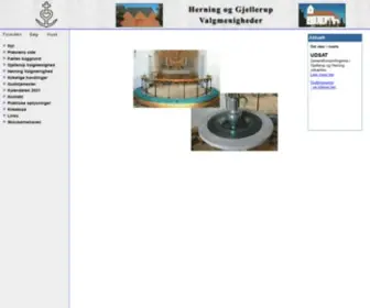 H-G-Valgmenighed.dk(Herning og Gjellerup Valgmenigheder) Screenshot