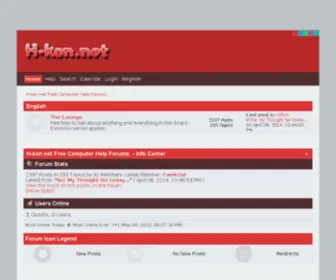 H-Kon.net(Free Computer Help Forums) Screenshot