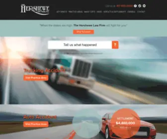 H-Law.com(Hershewe Law Firm) Screenshot