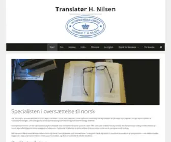 H-Nilsen.dk(Nilsen) Screenshot