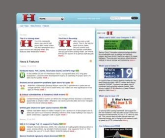 H-Online.com(The H) Screenshot