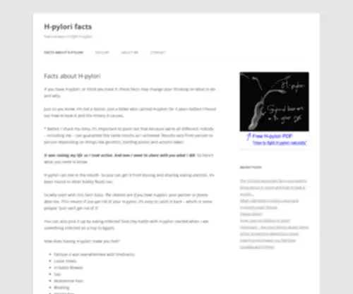 H-Pylorifacts.com(Bot Verification) Screenshot