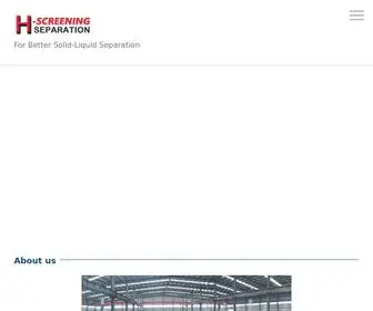 H-Screening.com(Solids Control) Screenshot