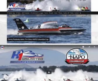 H1Unlimited.com(Home of the World's Fastest Boats) Screenshot