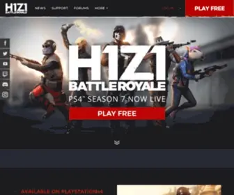 H1Z1.com(Battle Royale) Screenshot