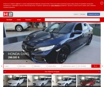 H2.com.tr(İkinci el araba modelleri ve fiyatları) Screenshot