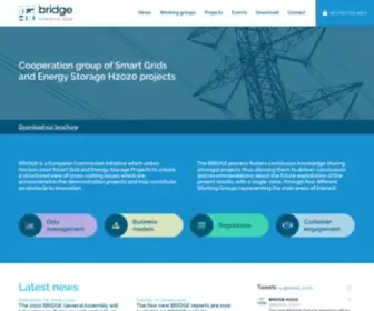 H2020-Bridge.eu(Bridge) Screenshot