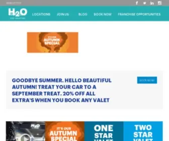 H20Carvaleting.com(Car Valeting) Screenshot