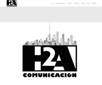 H2Acomunicacion.cl(H2A Comunicación) Screenshot