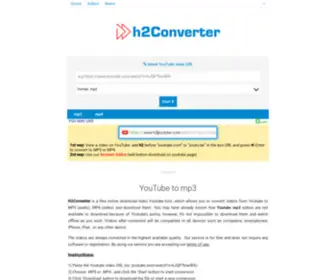 H2Converter.com(H2Converter) Screenshot