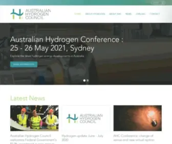 H2Council.com.au(Australian Hydrogen Council) Screenshot