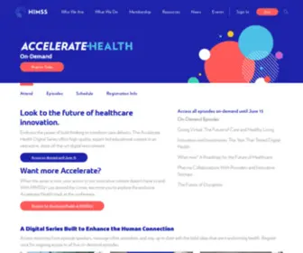 H2Fallcon.com(Accelerate Health) Screenshot