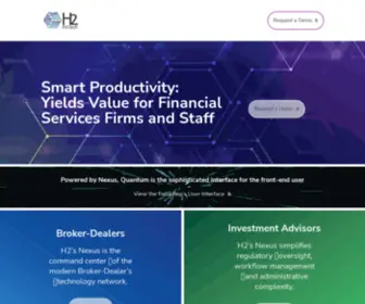 H2Fintech.com(H2 FinTech) Screenshot