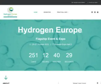 H2Flagship.eu(Hydrogen Europe Flagship Event & Expo) Screenshot