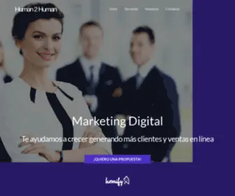 H2H.click(Marketing Digital) Screenshot