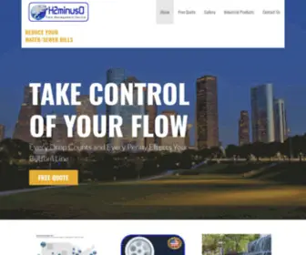 H2Minuso-Eco.com(Take Control and Save) Screenshot