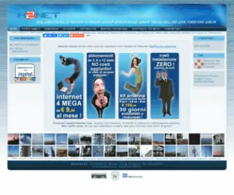 H2Net.it(H2NET® Connettività ADSL wireless nel Veneto e Friuli) Screenshot
